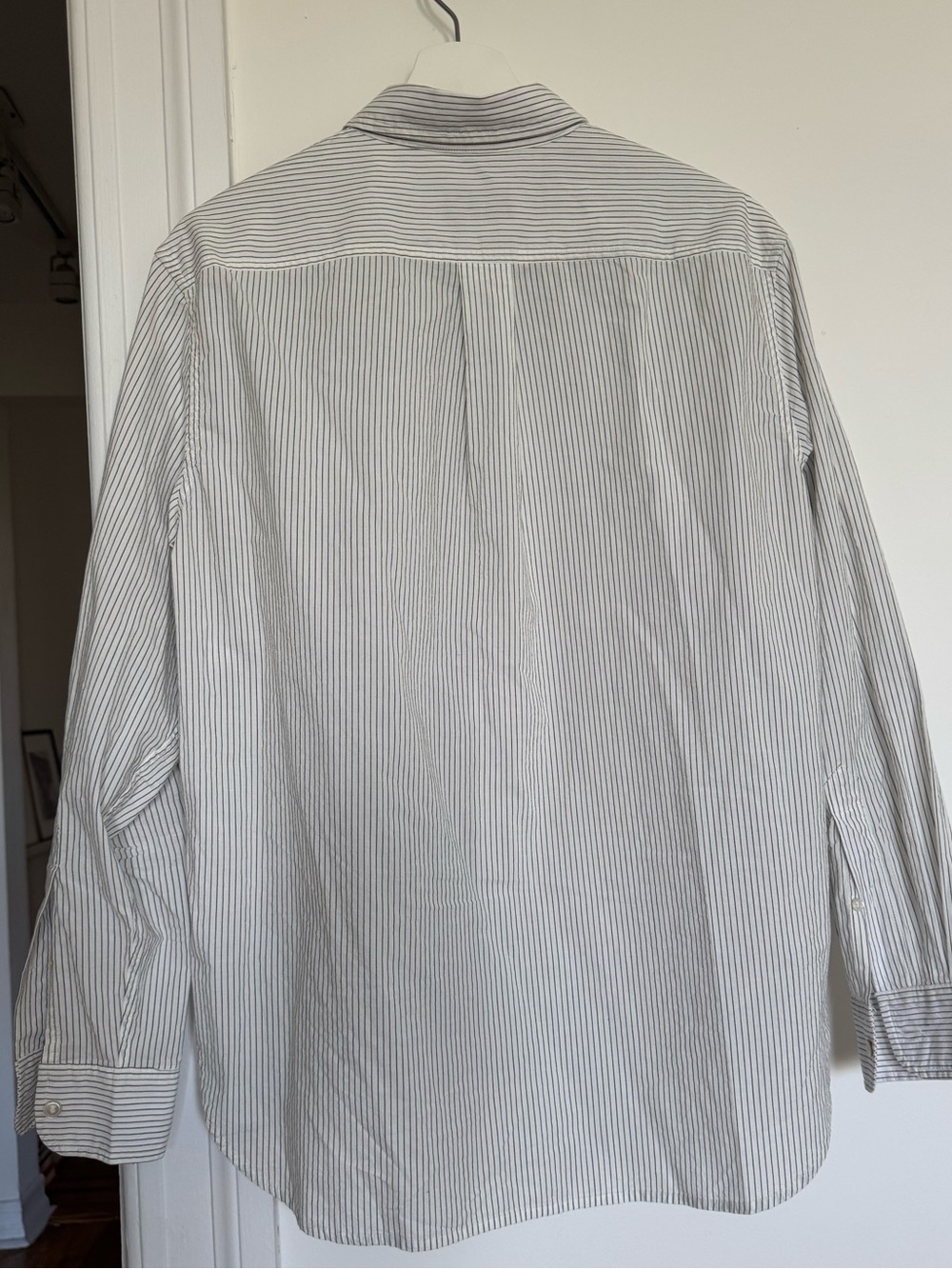 Buck Mason Striped Button-Down Shirt - Picture 6 of 7